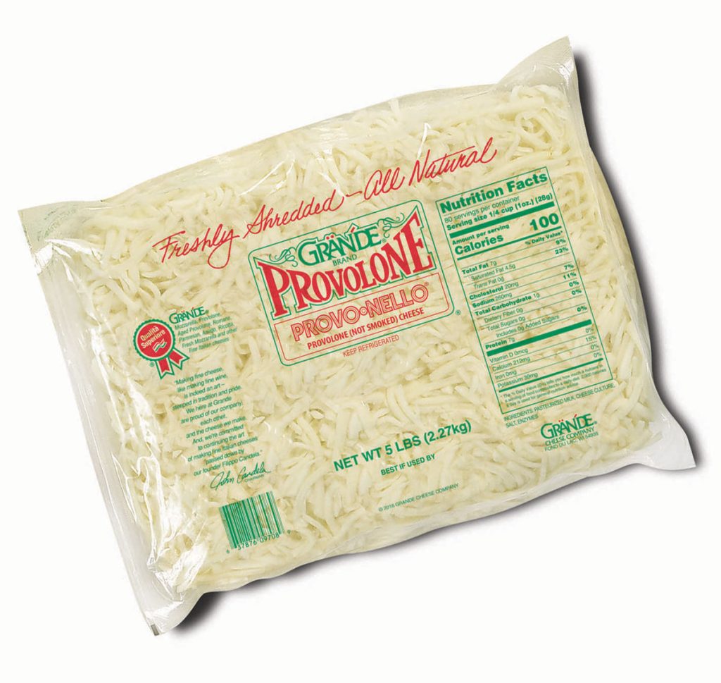 00708-Grande Provo•Nello Provolone Shred 5lb