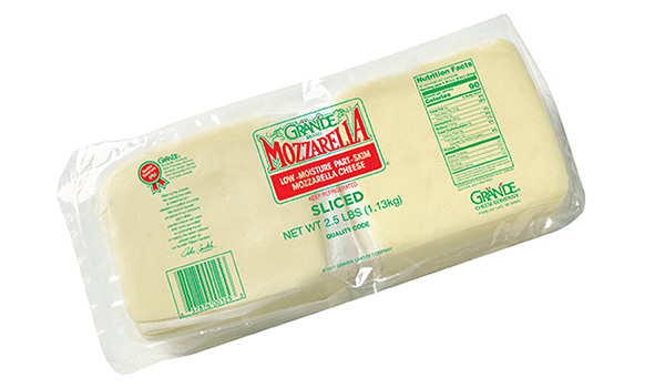 00125-Grande Mozzarella PS Sliced 2.5lb