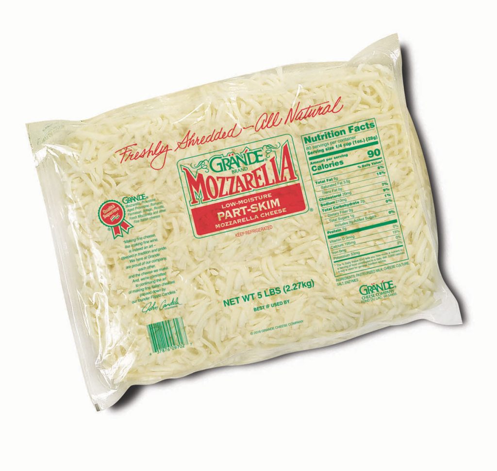 00702-Grande Mozzarella PS Shred 5lb