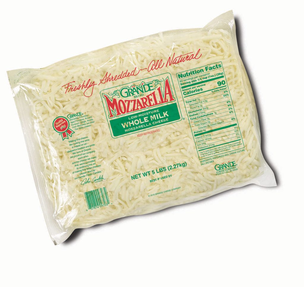 00703-Grande Mozzarella WM Shred 5lb