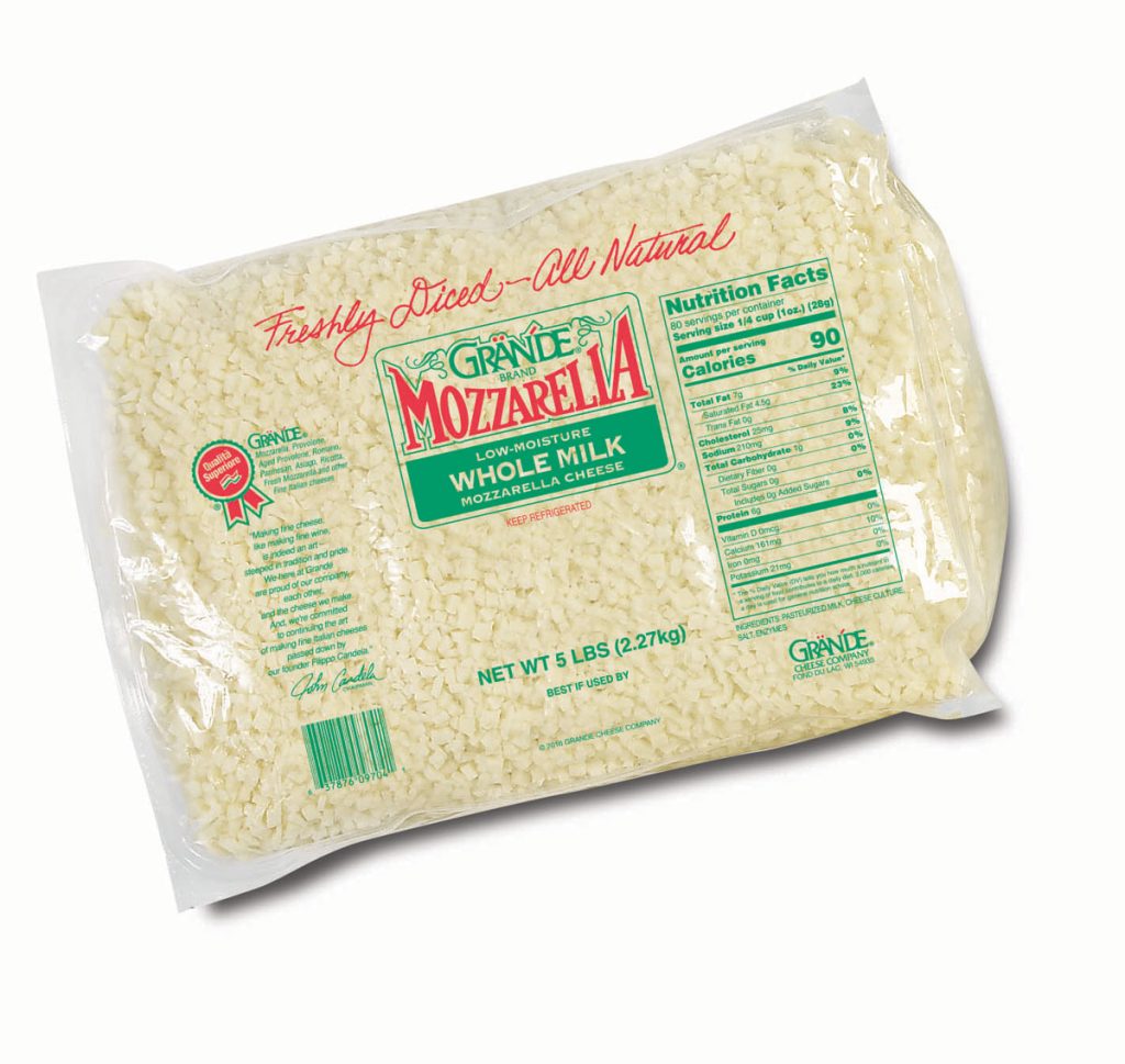 00704-Grande WM Mozzarella Dice 5lb