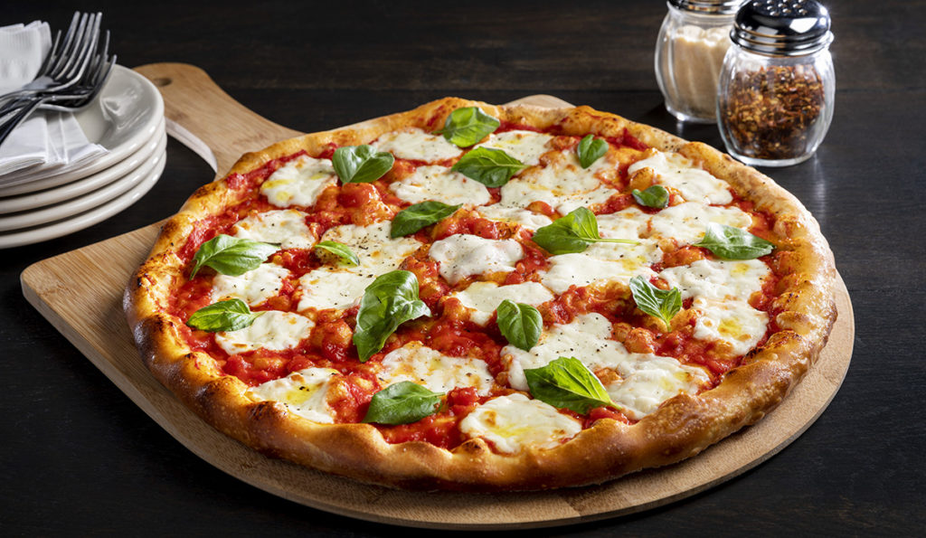 Margherita Pizza featuring Grande Avorio Fresh Mozzarella Cheese