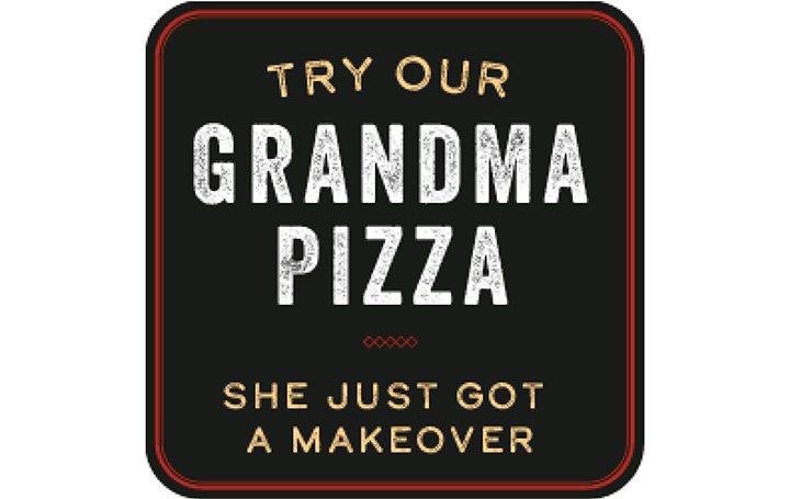 Preview Image of Grandma Pizza Website Badge (Existing Menu Item)