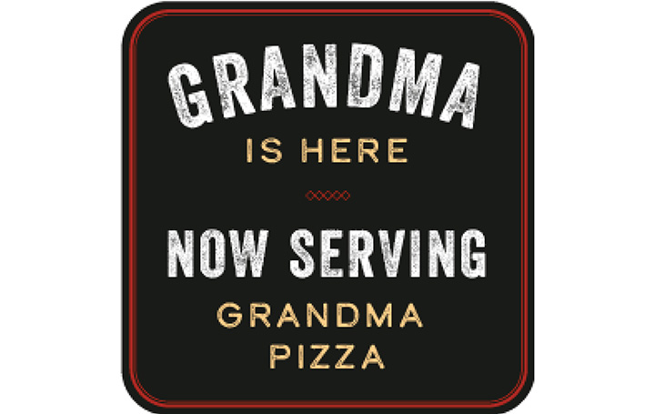 Preview of Grandma Pizza Website Badge (New Menu Item)