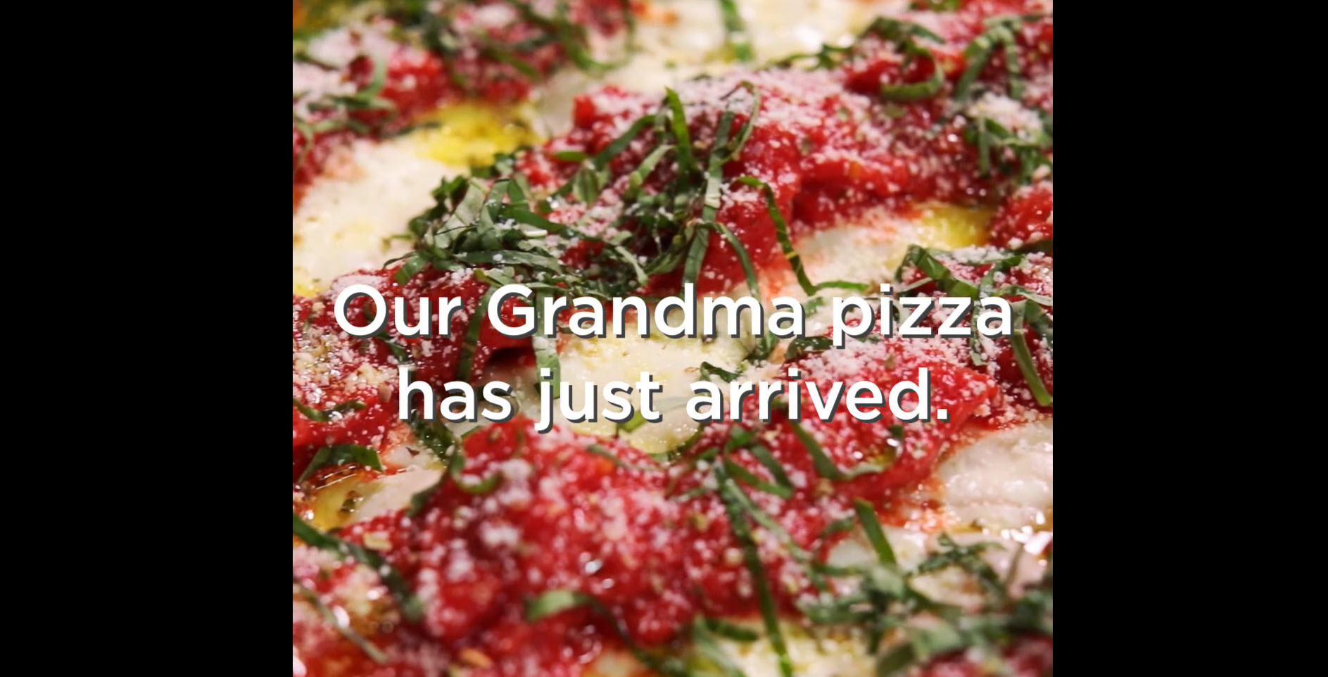 Preview of Grandma Pizza Video (New Menu Item)
