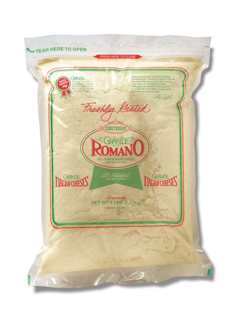 00678-Grande Romano Grated 5lb